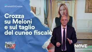 Il monologo di Crozza su quotMeloni la seriequot disponibile solo su Palazzo Chigi Premium [upl. by Blackmore696]