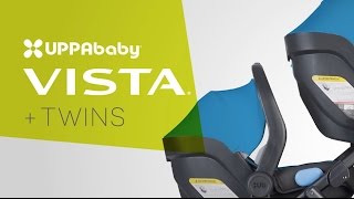 UPPAbaby Vista Stroller  Twin Mode [upl. by Leverett]