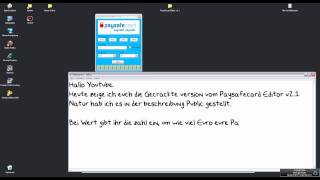 CRACKED Paysafecard Editor v21 DL [upl. by Nnylasor927]