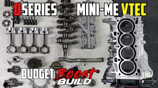 Honda VTEC Engine Assembly  D15D16 MiniMe  Part 1 [upl. by Mcclees]