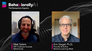 Our Best Behavior  Episode 47 Bridging the Gap The AI Playbook with Eric Siegel [upl. by Grizelda]