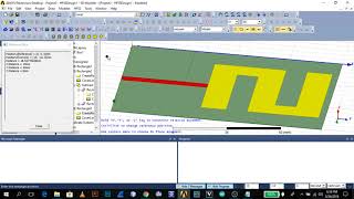 MONO POLE ANTENNA on ANSYS ELECTRONICS DESKTOP [upl. by Milah]