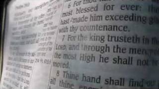 Psalm 21 King James Holy Bible [upl. by Putscher]