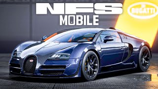 NEED FOR SPEED MOBILE Bugatti Veyron Grand Sport Vitesse  Gameplay [upl. by Havot890]