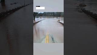 Flooding Inundates Roads in New Jersey [upl. by Claudina]