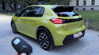 New PEUGEOT 208 48V HYBRID 2024 FACELIFT  EVENING POV test drive in the city [upl. by Kablesh]