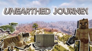 🐊UNEARTHED JOURNEY MOD MINECRAFT 1201 ACTUALIZADO🌎  CRIATURAS PREHISTÓRICAS [upl. by Shank]