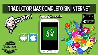 El Traductor mas Completo Sin Conexion a Internet Android y IPhone [upl. by Lapo]