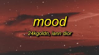 24kGoldn  Mood Lyrics ft Iann Dior  why you always in a mood [upl. by Frum]