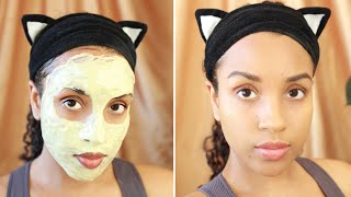 Homemade Face Mask for Clear Smooth Glowing Skin  100 Natural DIY [upl. by Krystal]