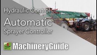 Installing MachineryGuide BSC Flow Section Controller and hydraulic controller on GAMBETTI Sprayer [upl. by Anawahs]