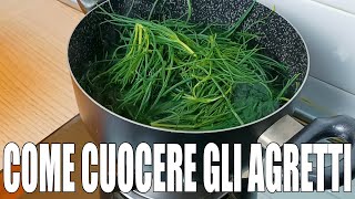 Come cucinare gli agretti o barba di frate [upl. by Atrahc]