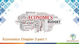 Economics CHAPTER 3 PART 1Three basic economic questions explained [upl. by Atelokin]