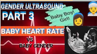 MALEFEMALE BABY 🔥❤VS FETAL HEART RATE and PLACENTA POSITIONl PART3I GENDER DETERMINATION I [upl. by Saturday]