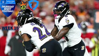 THE DFS EXPERIENCE NFL WEEK 10 TNF [upl. by Yrome]