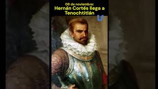 Hernán Cortés llega a Tenochtitlán shorts historiacultural culturageneral [upl. by Dickenson355]