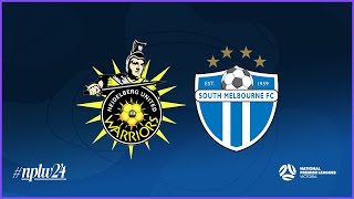 2024 NPLWVIC Round 6 Heidelberg United FC v South Melbourne FC [upl. by Airdna759]