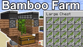 Bamboo Farm  Minecraft 121 [upl. by Nave]