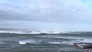 Famous Stilbaai harbour wall under water 16 Sept 2023 [upl. by Eugene727]