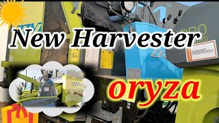 NEW HARVESTER ORYZA MODEL 2024 REVIEW  R R MOTOR FIELD [upl. by Orford911]