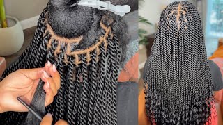 How To Get The Perfect Rope Twist  •BraidsByTyTi [upl. by Kcajyllib]