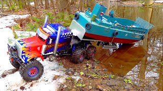 OPTiMUS OVERKiLL Launches a Warship  RC ADVENTURES [upl. by Walton299]