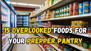 15 Overlooked Essentials for Your Prepper Pantry [upl. by Alegnat683]