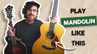 GuitarStyle Chords on the MANDOLIN [upl. by Lasala]