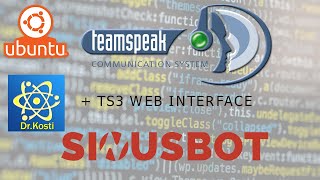 Instalacja TS3 SERVER  WEB INTERFACE  SINUSBOT NA VPS UBUNTU 1804 SEVER [upl. by Jacie]