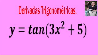 Ejercicio resuelto Derivadas trigonométricas Tangente Shorts [upl. by Aihsotal272]