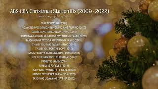 ABSCBN Christmas Station IDs 2009  2022 nonstop playlist [upl. by Aeuhsoj]