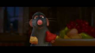 RATATOUILLE  Remy experiencing food as colour shape and sou [upl. by Henricks]