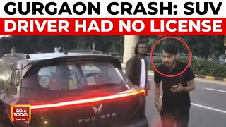 Fatal Gurugram Crash Accused Kuldeep Drove SUV Without License  India Today [upl. by Esilram86]