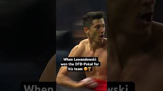 When Lewandowski scored THIS BEAUTY in the final of the DFBPokal 🔥🏆 [upl. by Dannica]