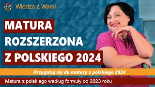 Matura rozszerzona z polskiego jak się lepiej przygotować [upl. by Cherilyn385]