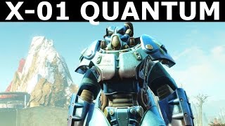 Fallout 4 Nuka World  Full Set X01 Quantum Power Armor  Use Star Cores To Repair The Main Frame [upl. by Middendorf]