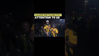 Kaizer Motaung Pay Attention to Us [upl. by Meneau881]