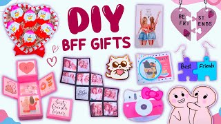 20 DIY BFF GIFT IDEAS  BFF Snack Gift Box  Photo Album and more [upl. by Brentt256]