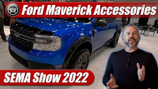 Ford Maverick Accessories at 2022 SEMA Show [upl. by Navar]