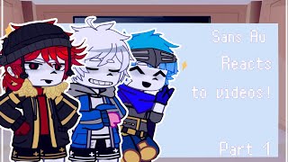 Sans Au Underverse reacts to videosEnglish [upl. by Obrien]