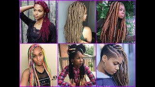 35 Amazing Yarn Braids Hairstyles for African American Womens [upl. by Anigar]