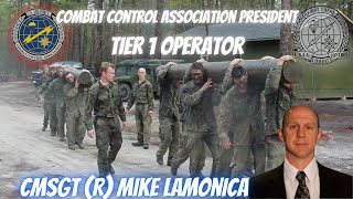 Combat Control Association President CMSgt R Mike Lamonica [upl. by Marsden620]