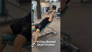 Incline Bb skull crusher [upl. by Kalin295]