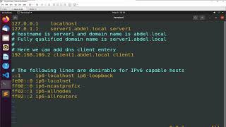 How to configure a hostname and dns domain name on Linux Ubuntu Server [upl. by Barthelemy]