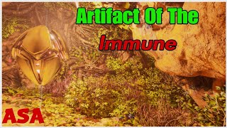 Ark Survival Ascended The Island Artifact Of The Immune [upl. by Anwat]