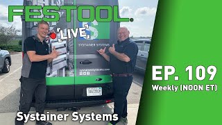 Festool Live Episode 109  Systainer Systems [upl. by Rhoades]