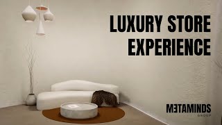 Luxury Store Experience  MetaMinds Group [upl. by Ellimac]