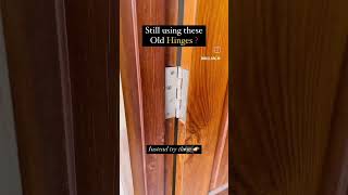 Dont use these old hingestrending homeinterior home interiordesign homedecor door [upl. by Haelak]