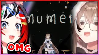 ENG SUBHololive Mumei and Bae reacting to Mumei singing quotmumeiquot in Holofest 5th 2024 [upl. by Pergrim]