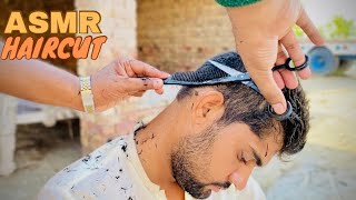 ASMR TALENT BARBER HAIRCUT VERY RELAXING AND SLEEP SOUND [upl. by Torosian767]